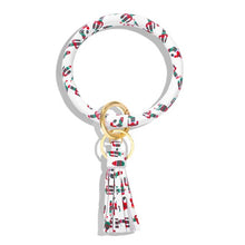 Load image into Gallery viewer, Girlgo Tassel Macrame Keychains for Women Boho Handmade Fiberlove key Holder Keyring Macrame Bag Charm Car Hanging Jewelry Gifts