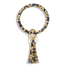 Load image into Gallery viewer, Girlgo Tassel Macrame Keychains for Women Boho Handmade Fiberlove key Holder Keyring Macrame Bag Charm Car Hanging Jewelry Gifts