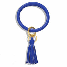 Load image into Gallery viewer, Girlgo Tassel Macrame Keychains for Women Boho Handmade Fiberlove key Holder Keyring Macrame Bag Charm Car Hanging Jewelry Gifts