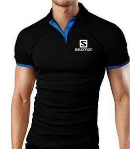 Men's Solomon Polo Shirt For Men Desiger Polos Men Short Sleeve shirt Clothes jerseys golftennis Plus Size M- 5XL