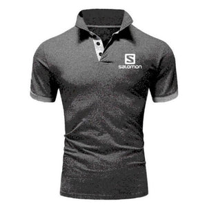 Men's Solomon Polo Shirt For Men Desiger Polos Men Short Sleeve shirt Clothes jerseys golftennis Plus Size M- 5XL