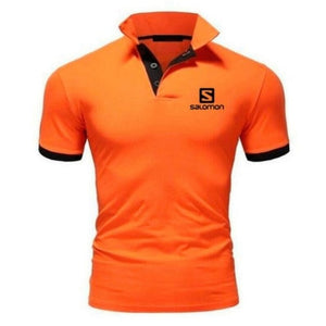 Men's Solomon Polo Shirt For Men Desiger Polos Men Short Sleeve shirt Clothes jerseys golftennis Plus Size M- 5XL