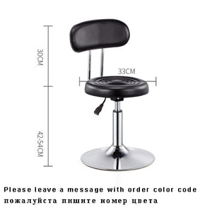 Adjustable Barber Chairs Hydraulic Rolling Swivel Stool Chair Salon Spa Bar cafe Tattoo Facial Massage Salon Furniture