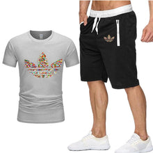 Load image into Gallery viewer, 2019 new T Shirt+Shorts Sets Men Jordan Printed Summer Suits Casual Tshirt Men Tracksuits Brand Clothing Tops Tees Set Male