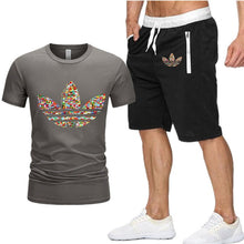 Load image into Gallery viewer, 2019 new T Shirt+Shorts Sets Men Jordan Printed Summer Suits Casual Tshirt Men Tracksuits Brand Clothing Tops Tees Set Male