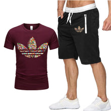 Load image into Gallery viewer, 2019 new T Shirt+Shorts Sets Men Jordan Printed Summer Suits Casual Tshirt Men Tracksuits Brand Clothing Tops Tees Set Male