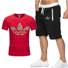 Load image into Gallery viewer, 2019 new T Shirt+Shorts Sets Men Jordan Printed Summer Suits Casual Tshirt Men Tracksuits Brand Clothing Tops Tees Set Male