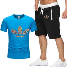 Load image into Gallery viewer, 2019 new T Shirt+Shorts Sets Men Jordan Printed Summer Suits Casual Tshirt Men Tracksuits Brand Clothing Tops Tees Set Male