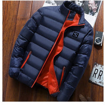 Load image into Gallery viewer, 2019 New Winter Jackets Parka Men Autumn Winter Warm Outwear Brand Slim Mens Coats Casual Printed Jackets