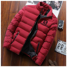 Load image into Gallery viewer, 2019 New Winter Jackets Parka Men Autumn Winter Warm Outwear Brand Slim Mens Coats Casual Printed Jackets