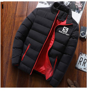 2019 New Winter Jackets Parka Men Autumn Winter Warm Outwear Brand Slim Mens Coats Casual Printed Jackets