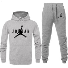 Load image into Gallery viewer, Brand Jordan Clothing Men&#39;s Casual Sweatshirts Pullover Men tracksuit Hoodies Two Piece +Pants Sport Shirts Autumn Winter Set