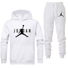 Load image into Gallery viewer, Brand Jordan Clothing Men&#39;s Casual Sweatshirts Pullover Men tracksuit Hoodies Two Piece +Pants Sport Shirts Autumn Winter Set