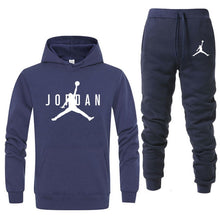 Load image into Gallery viewer, Brand Jordan Clothing Men&#39;s Casual Sweatshirts Pullover Men tracksuit Hoodies Two Piece +Pants Sport Shirts Autumn Winter Set