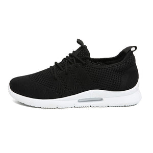 Unisex Shoes Men Casual Flyknit Vamp Breathable Sneakers Women Fashion Training Jogging Running Shoes Couple Zapatos Size 47 New