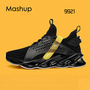 SENTA New Blade Running Shoes man Korean Cool Spring Shoes Non-slip Light Shock Absorber Breathable Sports Shoes Zapatos BALCK