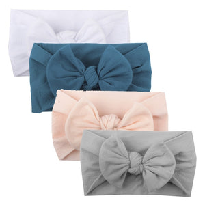 Baby Girl headbands Baby Toddler Turban Solid Headband Hair Band Baby Girl Bows Hair Accessories Headwear Headband for girls