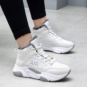 Women's Boots Comfortable Warm Sneakers Winter High Quatily Sports Trend Running Shoes Outdoor Jogging Shoes Zapatillas Muier