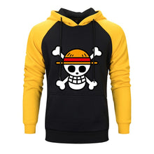 Load image into Gallery viewer, One Piece Anime Mens Sets Hoodies Pants Skull Luffy Hoody Sweatshirt Pant 2019 Autumn Winter Casual 2 Pieces Sweatpants Hoodie