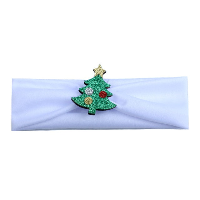 1pc baby headband Christmas Tree Santa Claus Headwear Hair Band Head Piece Accessories Fashion Hot children kids Baby girls