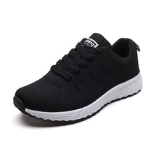 Load image into Gallery viewer, Running Shoes Lovers Sneakers Women Outdoor Sport Shoes Comfortable Mesh Walking Jogging Ladies Light Flats Shoes Plus Size 44