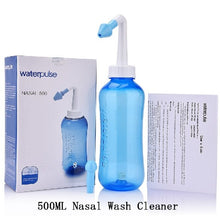 Load image into Gallery viewer, 300ML 500ML Nasal Wash Nose Cleaner Children Adult Allergic Rhinitis Cleaning Tools Neti Pot Nasal Washer Adults Children Care