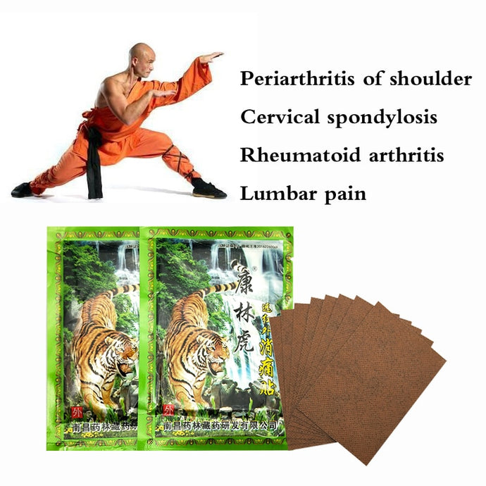 8 pcs / 1bags tiger balm medical plasters Muscular Pain Patch Chinese meridian stress binder patch Arthritis Plaster