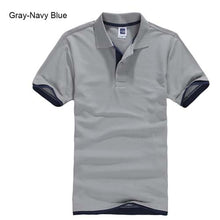 Load image into Gallery viewer, Plus Size XS-3XL Brand New Men&#39;s Polo Shirt High Quality Men Cotton Short Sleeve shirt Brands jerseys Summer Mens polo Shirts