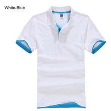 Load image into Gallery viewer, Plus Size XS-3XL Brand New Men&#39;s Polo Shirt High Quality Men Cotton Short Sleeve shirt Brands jerseys Summer Mens polo Shirts