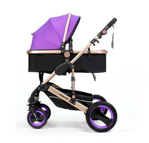 Wisesonle baby stroller 2 in 1 stroller lying or dampening folding light weight two-sided child four seasons Russia free shippin