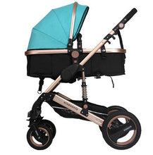 Load image into Gallery viewer, Wisesonle baby stroller 2 in 1 stroller lying or dampening folding light weight two-sided child four seasons Russia free shippin