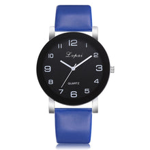 Load image into Gallery viewer, 2018 New Famous Brand Women Simple Fashion Leather Band Analog Quartz Round Wrist Watch Watches relogio feminino clock #D