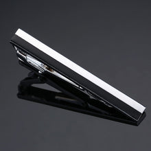 Load image into Gallery viewer, DY New and high quality laser engraving tie clip  fashion style  gold  silver and black men&#39;s business tie pin Free Delivery