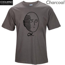 Load image into Gallery viewer, THE COOLMIND 100% cotton ANIME One Punch Man Printed men T shirt Fashion cool confortable men&#39;s  Tshirt casual t-shirt for men