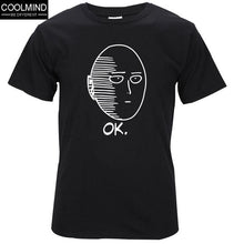 Load image into Gallery viewer, THE COOLMIND 100% cotton ANIME One Punch Man Printed men T shirt Fashion cool confortable men&#39;s  Tshirt casual t-shirt for men