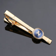 Load image into Gallery viewer, DY New and high quality laser engraving tie clip  fashion style  gold  silver and black men&#39;s business tie pin Free Delivery