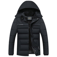 Load image into Gallery viewer, New Winter Jacket Men -20 Degree Thicken Warm Men Parkas Hooded Coat Fleece Man&#39;s Jackets Outwear Jaqueta Masculina