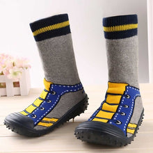 Load image into Gallery viewer, Newborn Baby Boys Girls Socks With Anti-Slip Soft Rubber Soled Outdoor Foot Socks Infant Children Animal Cartoon Floor Booties