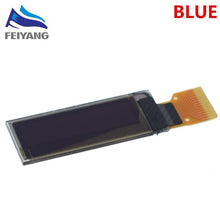 Load image into Gallery viewer, 1pcs 0.91 inch OLED module 0.91&quot; white/blue OLED 128X32 OLED LCD LED Display Module 0.91&quot; IIC Communicate for ardunio