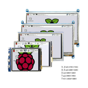 Raspberry pi 3.2/3.5/5/7 inch touch HDMI LCD display module Support Raspberry Pi 2/3 B+