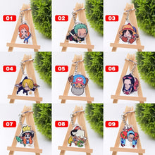 Load image into Gallery viewer, Cute Cartoon Keychain Naruto/My Hero Academia Key Chain Ring Anime Dragonball Keyring Hot Sales