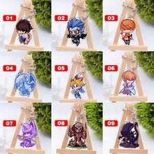 Load image into Gallery viewer, Cute Cartoon Keychain Naruto/My Hero Academia Key Chain Ring Anime Dragonball Keyring Hot Sales