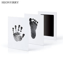 Load image into Gallery viewer, Baby Care Non-Toxic Baby Handprint Footprint Imprint Kit Baby Souvenirs Casting Newborn Footprint Ink Pad Infant Clay Toy Gifts