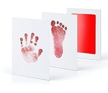 Load image into Gallery viewer, Baby Care Non-Toxic Baby Handprint Footprint Imprint Kit Baby Souvenirs Casting Newborn Footprint Ink Pad Infant Clay Toy Gifts