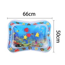 Load image into Gallery viewer, Inflatable Infants Tummy Time Activity Mat Baby Play Water Mat Toys for Kids Mat Summer Swimming Beach Pool Game Baby Gyms Mat