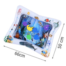 Load image into Gallery viewer, Inflatable Infants Tummy Time Activity Mat Baby Play Water Mat Toys for Kids Mat Summer Swimming Beach Pool Game Baby Gyms Mat