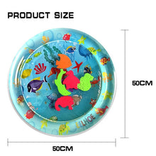 Load image into Gallery viewer, Inflatable Infants Tummy Time Activity Mat Baby Play Water Mat Toys for Kids Mat Summer Swimming Beach Pool Game Baby Gyms Mat