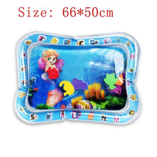 Load image into Gallery viewer, Inflatable Infants Tummy Time Activity Mat Baby Play Water Mat Toys for Kids Mat Summer Swimming Beach Pool Game Baby Gyms Mat