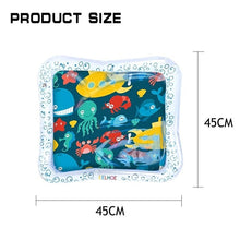 Load image into Gallery viewer, Inflatable Infants Tummy Time Activity Mat Baby Play Water Mat Toys for Kids Mat Summer Swimming Beach Pool Game Baby Gyms Mat