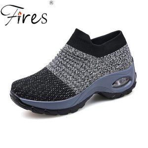 Fires Women's Running Shoes Summer Sneakers Athletic Woman Sport Shoes Ladies Walking Shoes Soft Light Outdoor Zapatillas Mujer